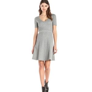 Trina Turk Knit Laila Fit & Flare Sweater Dress